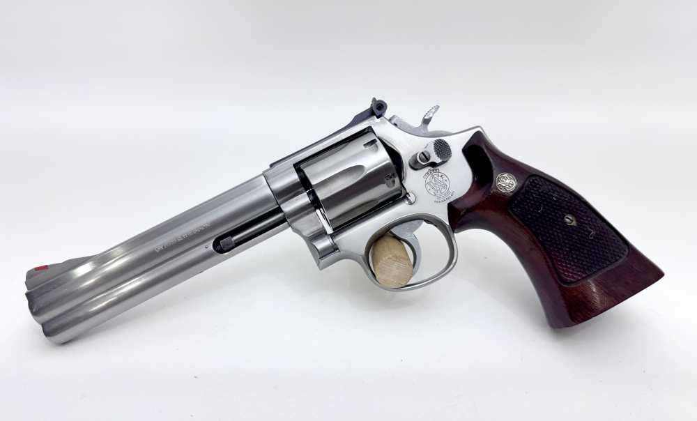 Smith & Wesson 686-2 357Mag Stainless 6" Barrel 6rds-img-0