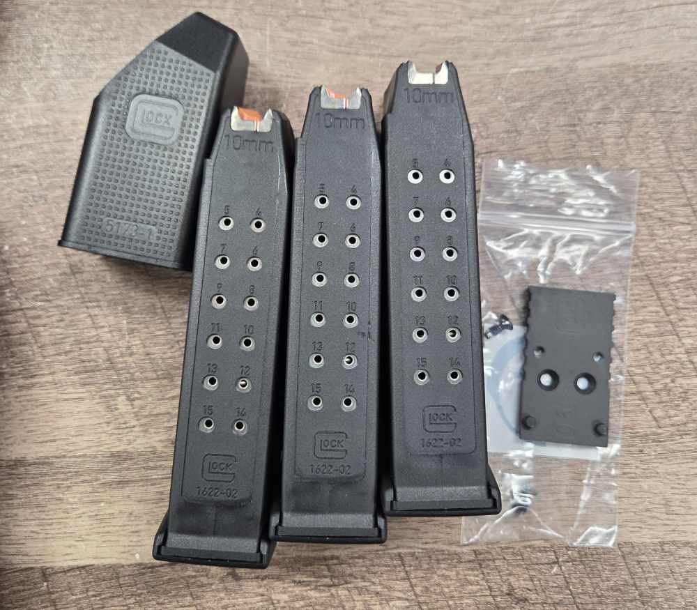 PRE-OWNED - Glock G20V MOS 10mm UV2050203MOS G20 V - V series pistols-img-12