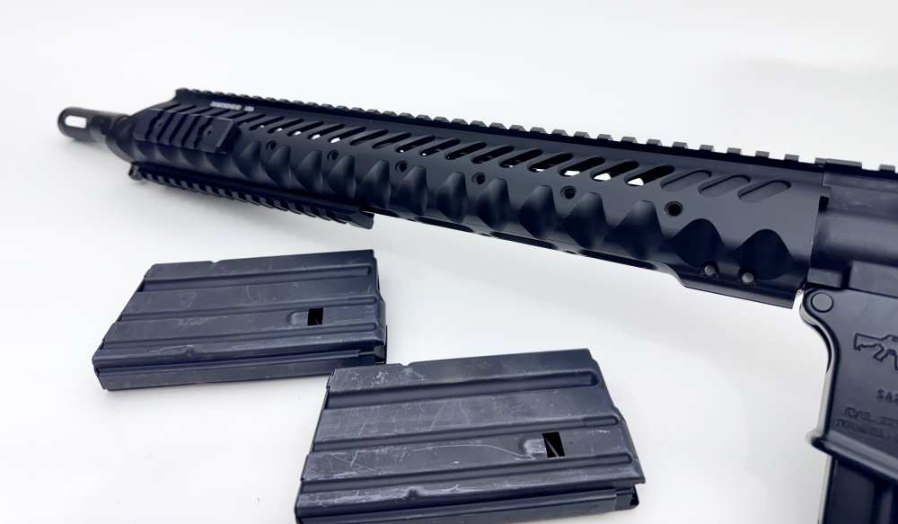 CMMG Lower / Busmaster Upper AR-15 in 450Bushmaster (4) Magazines-img-3