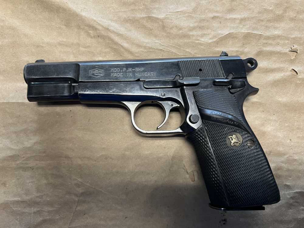 FEG KBI PJK-9HP Semi Auto Pistol 9M 4.65" Barrel-img-0