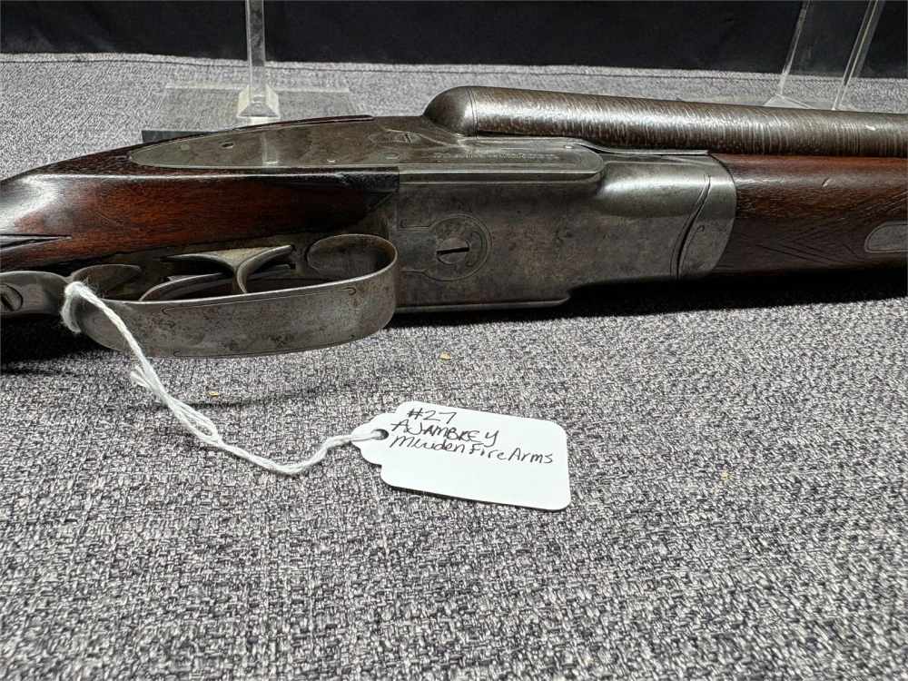 A.J. Aubrey Hammerless 12 Gauge Side-by-Side – 30" Twist Barrels –  mad-img-13