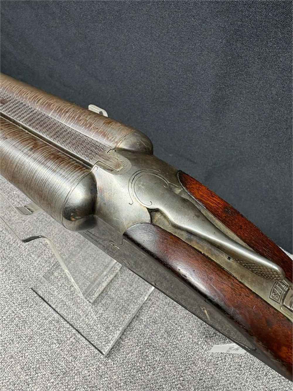 A.J. Aubrey Hammerless 12 Gauge Side-by-Side – 30" Twist Barrels –  mad-img-12