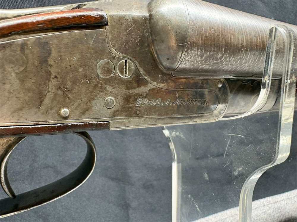 A.J. Aubrey Hammerless 12 Gauge Side-by-Side – 30" Twist Barrels –  mad-img-5