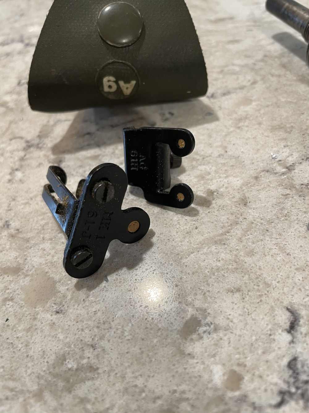 Swedish AG42 Ljungman Blank Firing Adapter and Night Sights-img-3