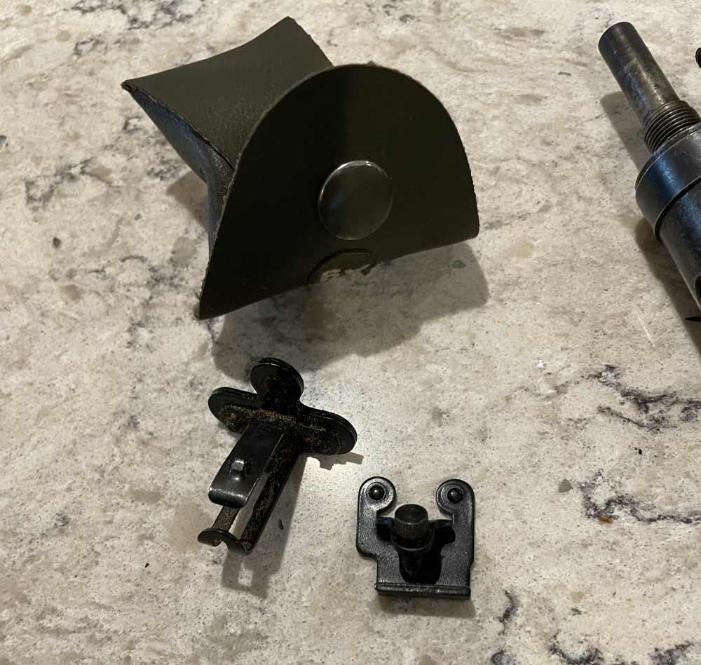 Swedish AG42 Ljungman Blank Firing Adapter and Night Sights-img-1