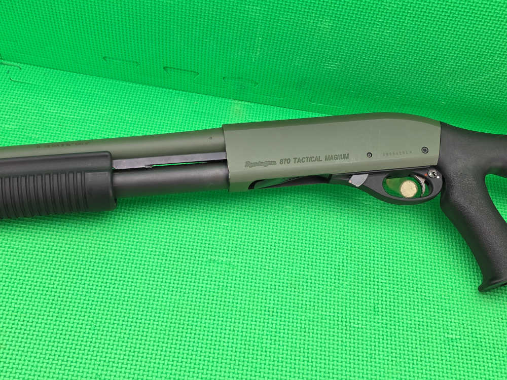 REMINGTON 870 TACTICAL MAGNUM * 12 GAUGE 20" BARREL * OLIVE GREEN FINISH-img-6