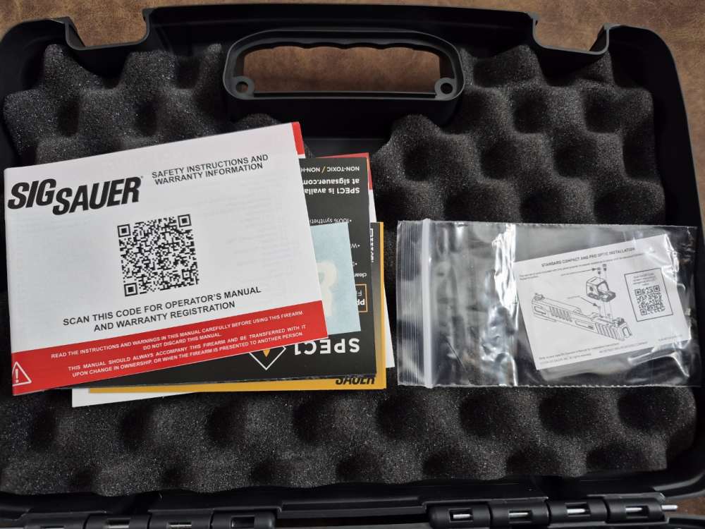NIB SIG SAUER 211CA-9-GT4-COY 9MM 4.2" CASE-img-16