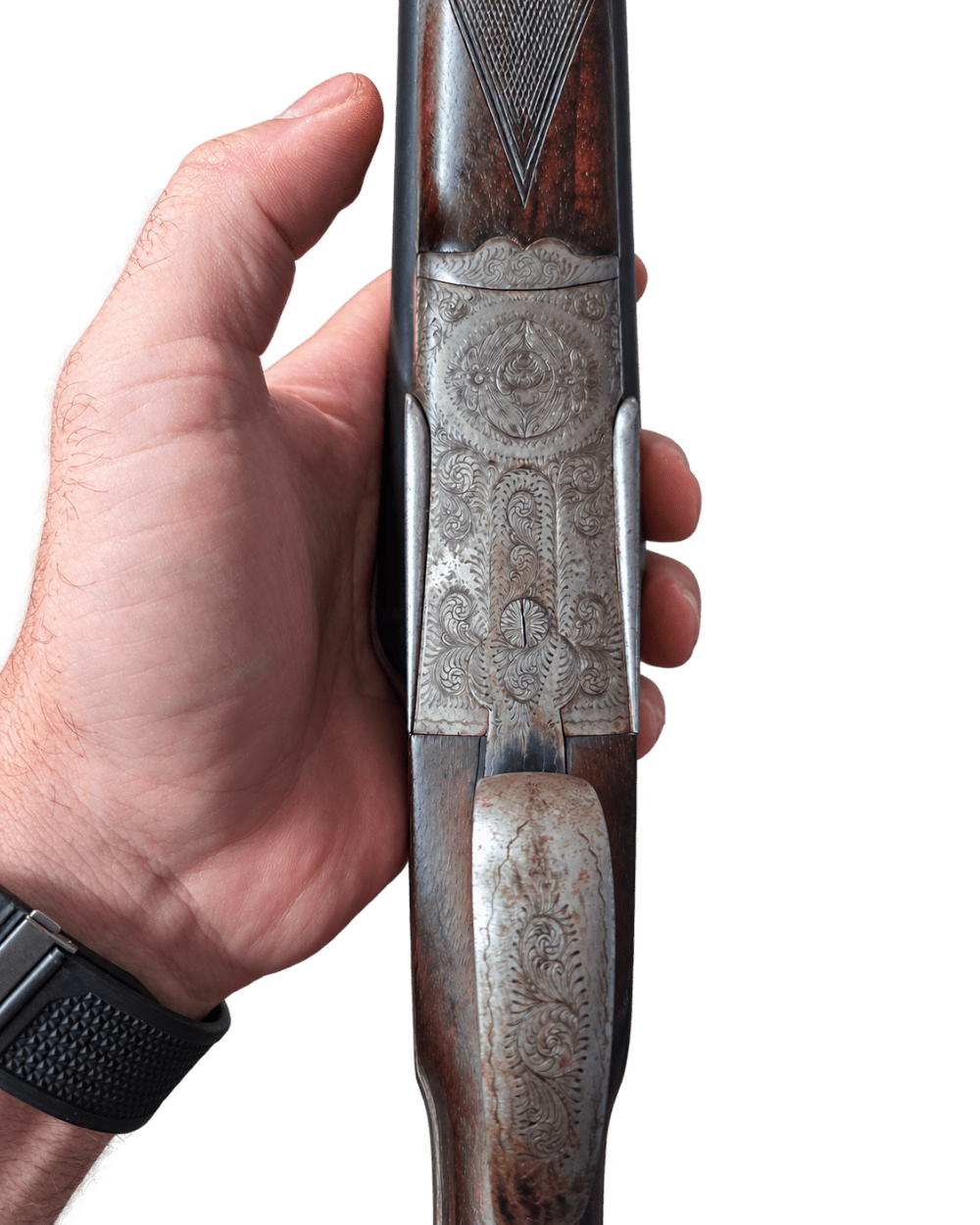 Ignacio Ugartechea 12 Ga Sidelock SxS-img-11