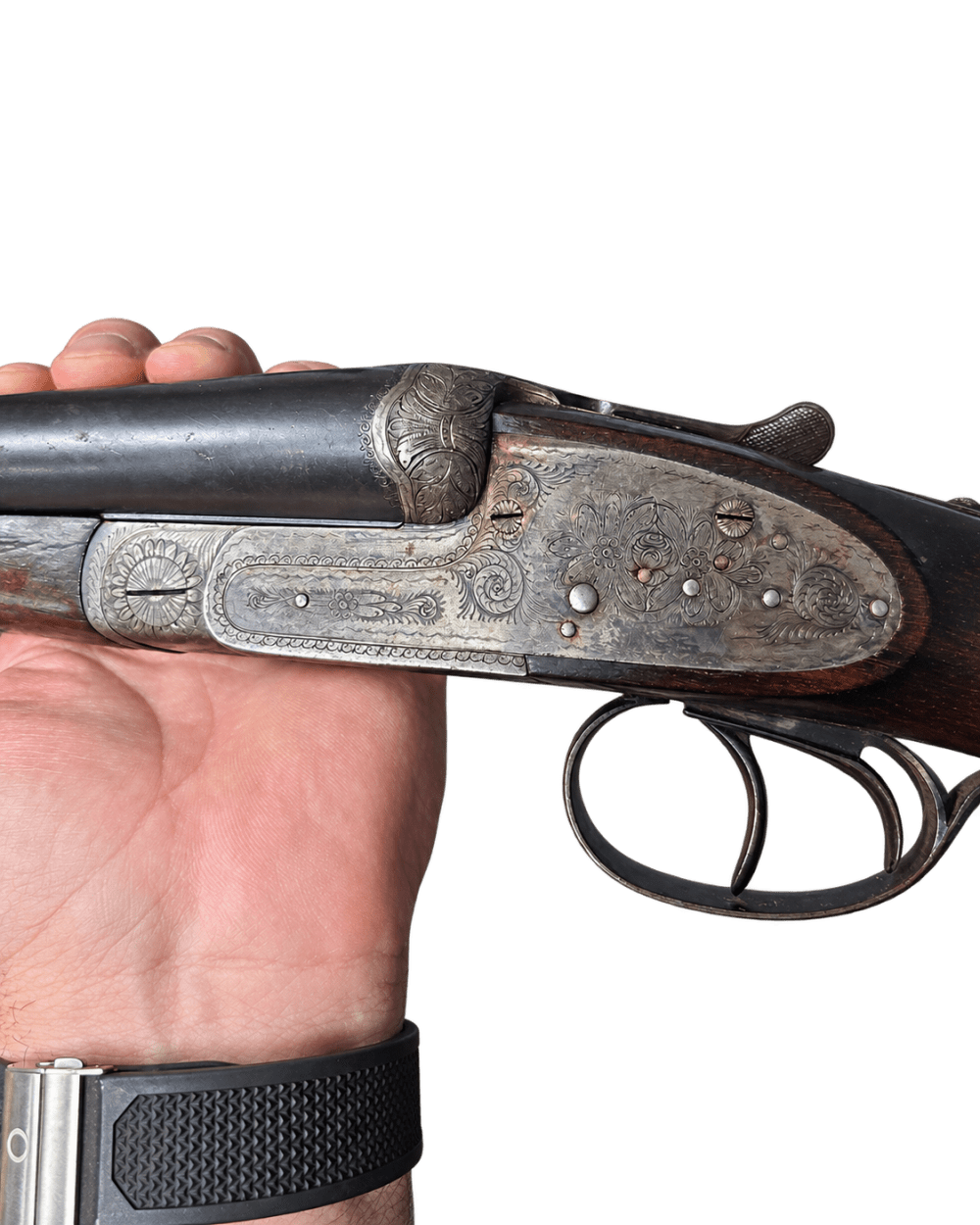 Ignacio Ugartechea 12 Ga Sidelock SxS-img-13