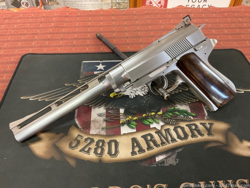 wildey 475 wildey  barrel gas operated pistol rare arvada co-img-9