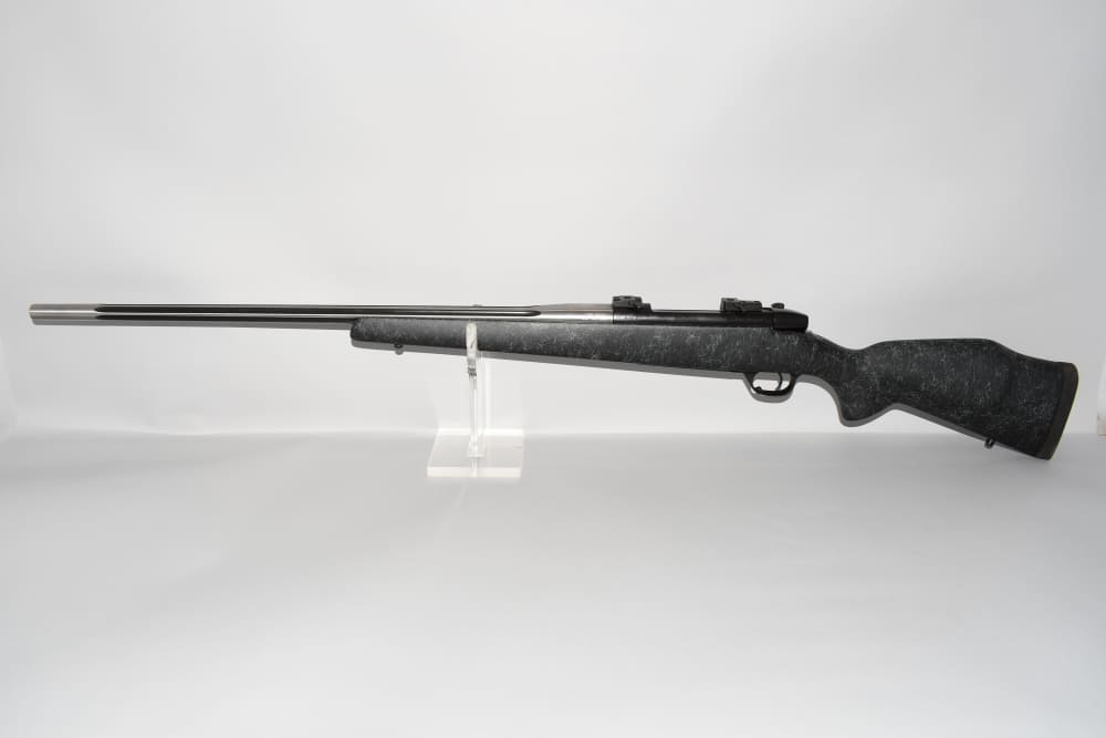Nice Weatherby Mark V Accumark Bolt Action Rifle 26" 257 Wby Mag-img-6