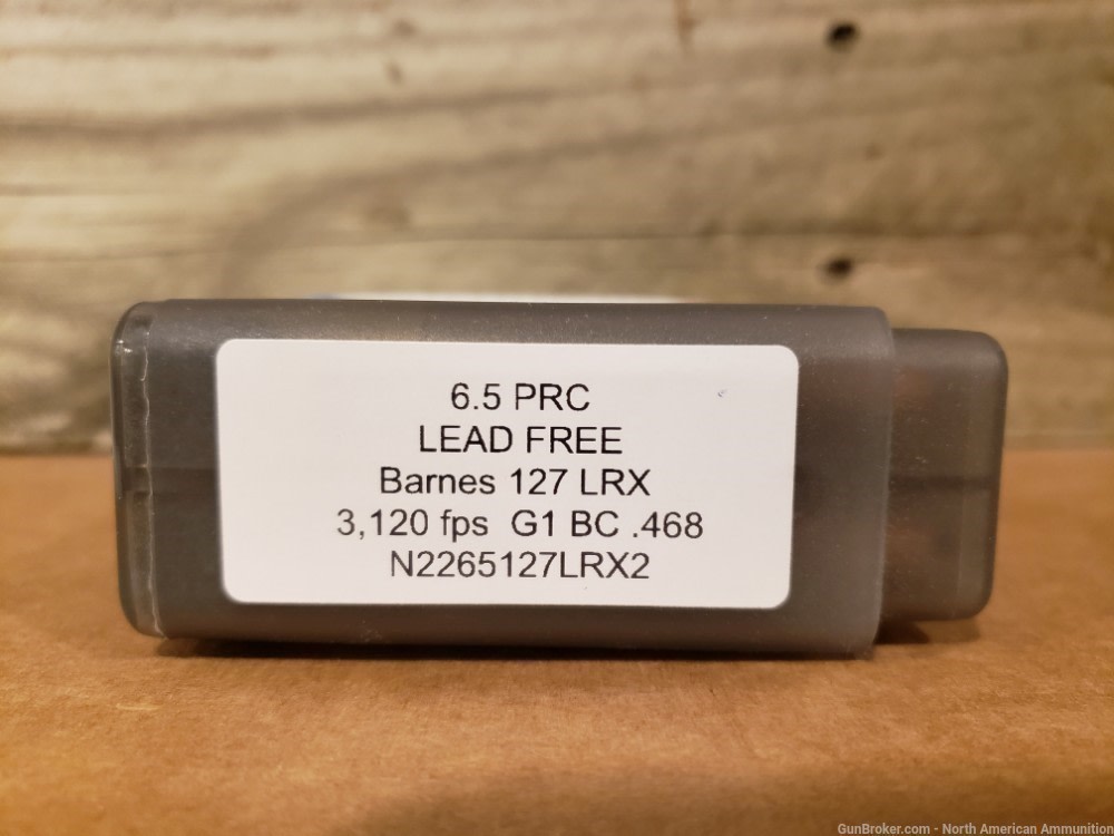 NAACO 6.5 PRC 127 Barnes LRX - LEAD FREE-img-2