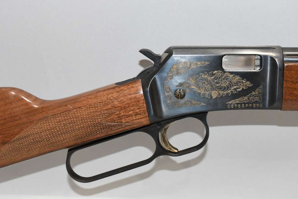 Browning BL22 BL-22 Grade II Lever Action Rifle 22 S L LR Engraved 1988-img-3