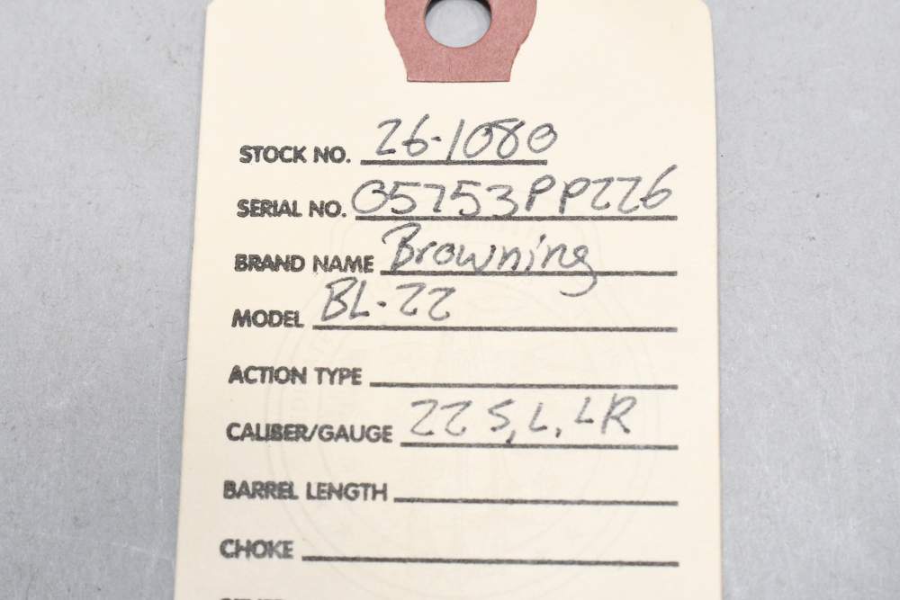 Browning BL22 BL-22 Grade II Lever Action Rifle 22 S L LR Engraved 1988-img-1