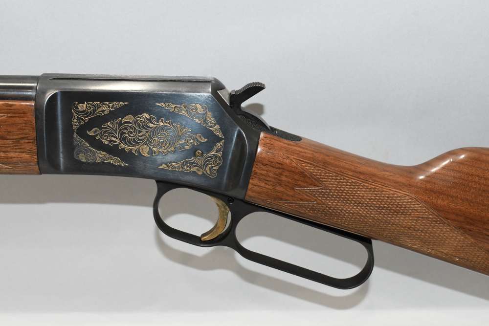 Browning BL22 BL-22 Grade II Lever Action Rifle 22 S L LR Engraved 1988-img-8