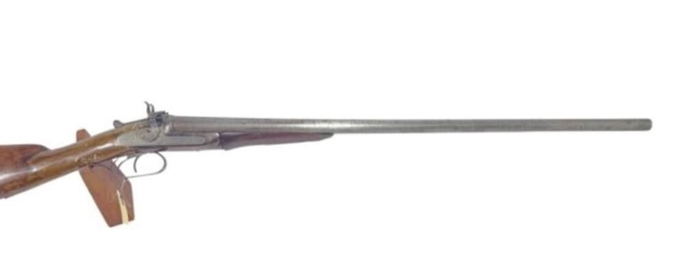 Antique Westley Richards English SxS Hammer Shotgun – C.1870-img-13