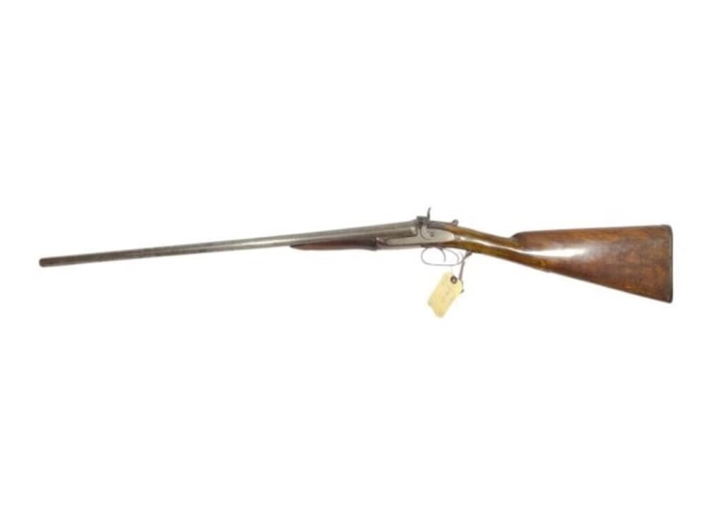 Antique Westley Richards English SxS Hammer Shotgun – C.1870-img-1