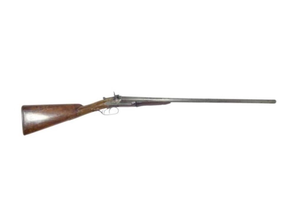 Antique Westley Richards English SxS Hammer Shotgun – C.1870-img-0