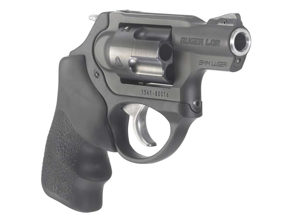 RUGER LCRx 9mm Monolithic Small Frame Double Action Revolver 5R Hogue Grip-img-3