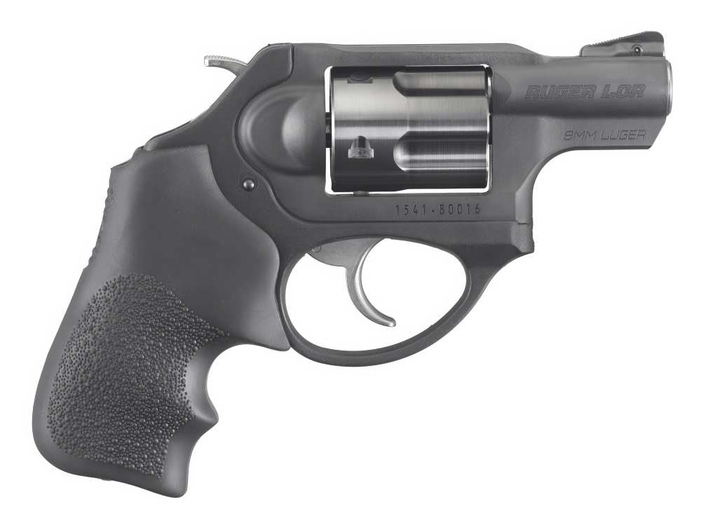RUGER LCRx 9mm Monolithic Small Frame Double Action Revolver 5R Hogue Grip-img-4