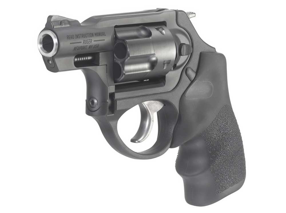 RUGER LCRx 9mm Monolithic Small Frame Double Action Revolver 5R Hogue Grip-img-2