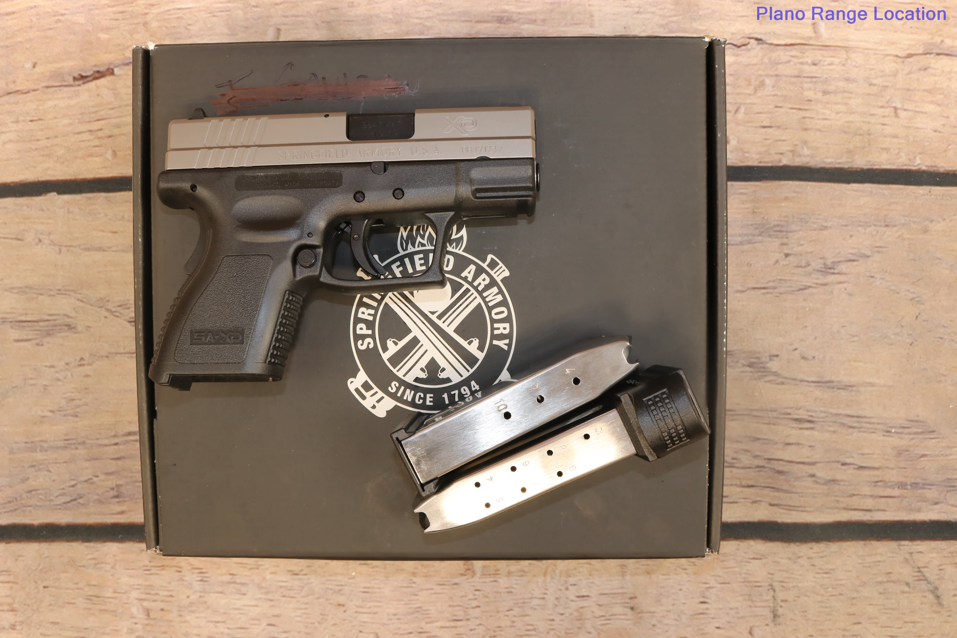 Springfield Armory XD-9 Sub Compact 9mm 3.1" Barrel 2 Magazines-img-0