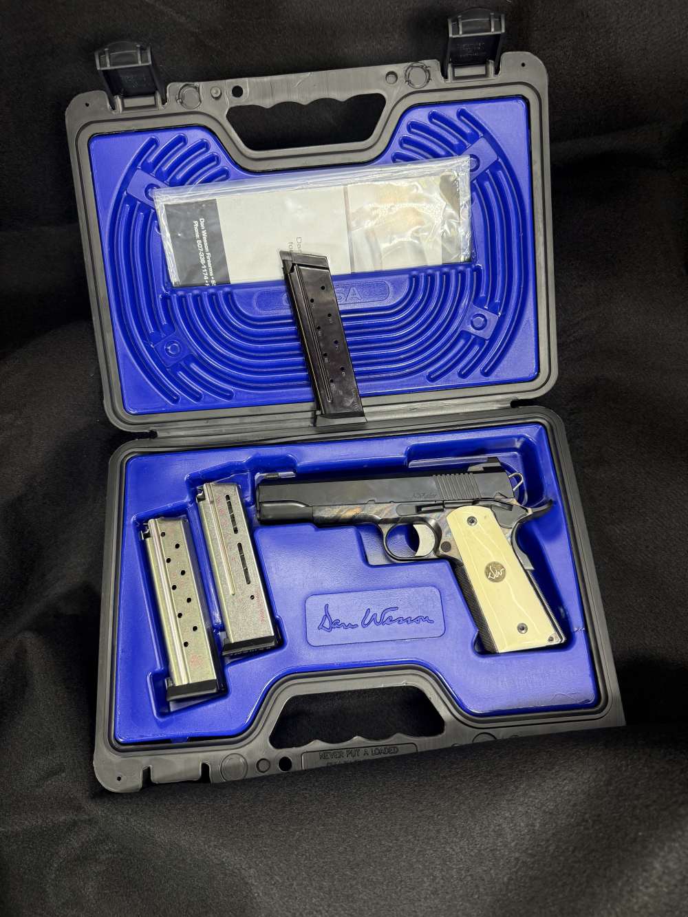 Extremely rare CZ Dan Wesson Valor 9mm 1 of 100 made-img-2