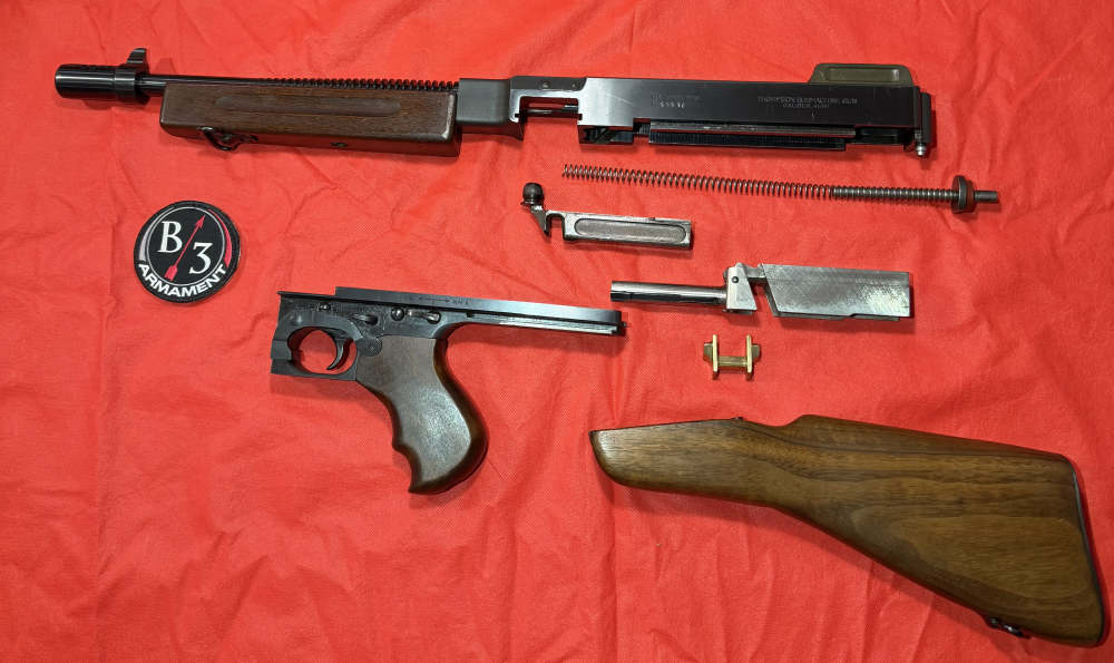 Transferable West Hurley Auto Ordnance 1928 Thompson 45ACP Machine Gun-img-14