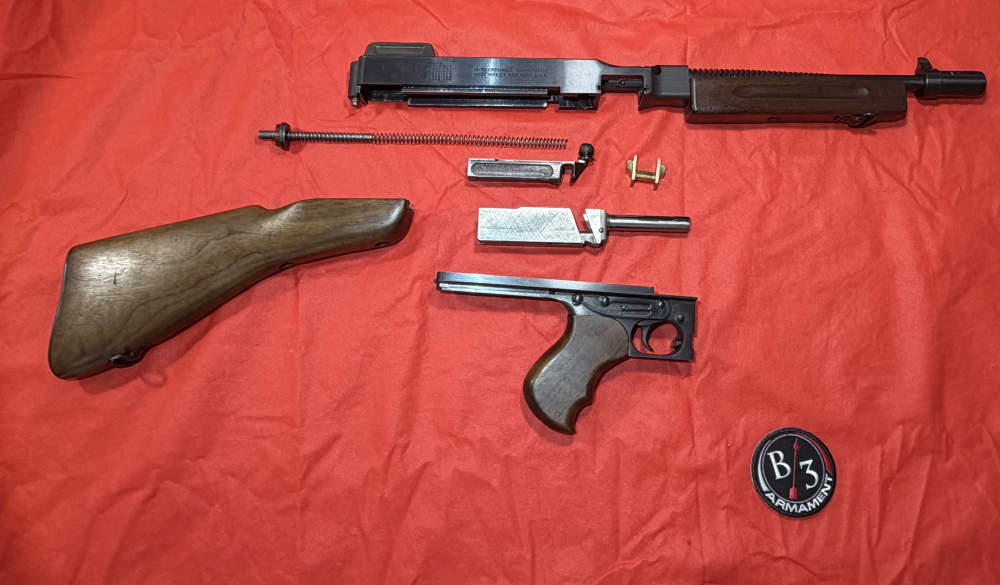 Transferable West Hurley Auto Ordnance 1928 Thompson 45ACP Machine Gun-img-16