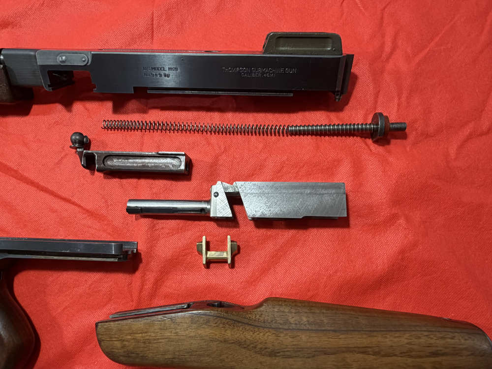 Transferable West Hurley Auto Ordnance 1928 Thompson 45ACP Machine Gun-img-17