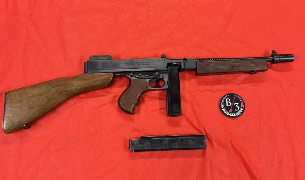 Transferable West Hurley Auto Ordnance 1928 Thompson 45ACP Machine Gun-img-1
