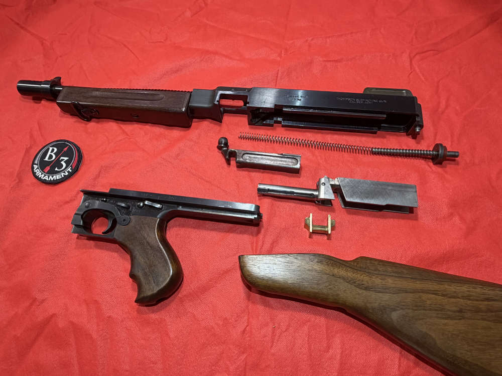 Transferable West Hurley Auto Ordnance 1928 Thompson 45ACP Machine Gun-img-18