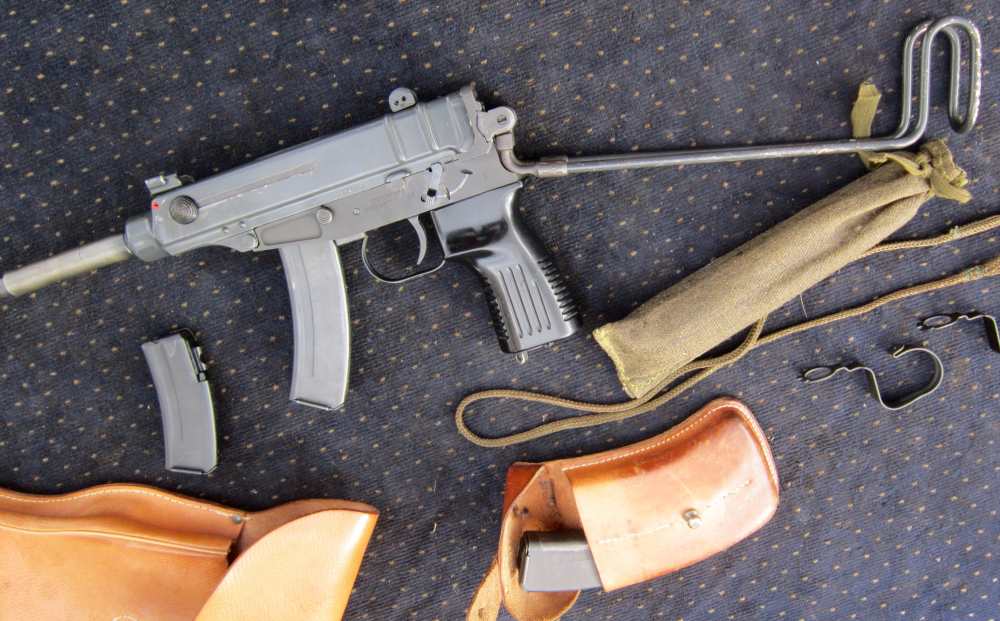Czech vz61 Skorpion CARBINE parts kit w/16"+ BARREL,holster&ALL the mags! -img-35