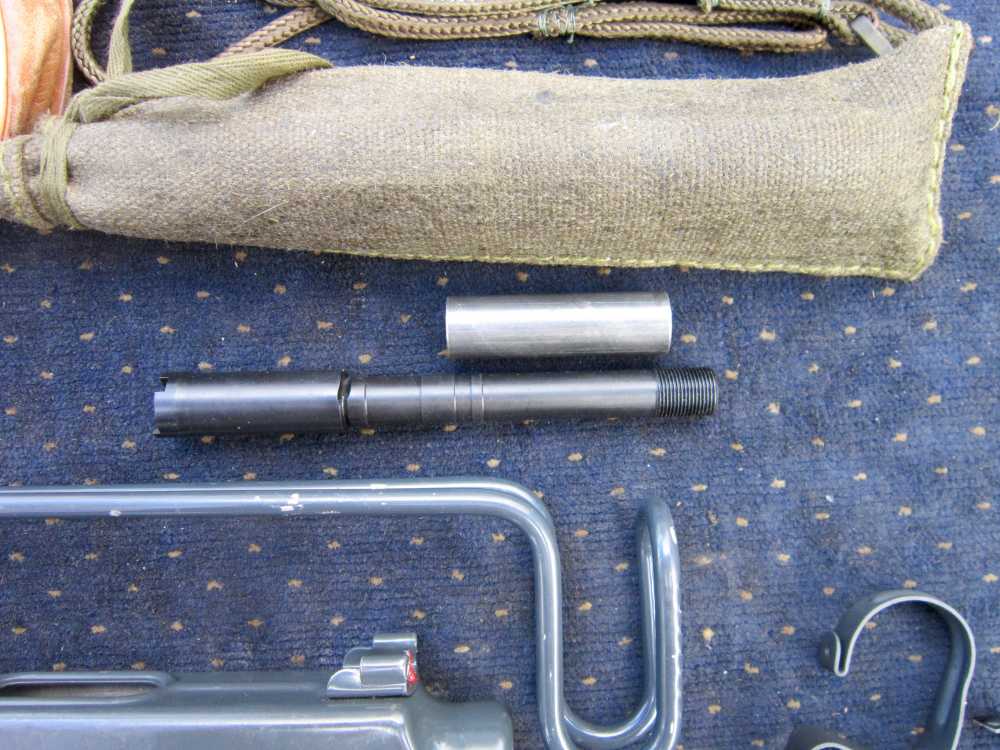Czech vz61 Skorpion CARBINE parts kit w/16"+ BARREL,holster&ALL the mags! -img-13