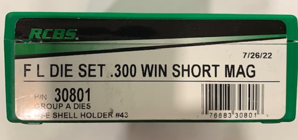 RCBS Full Length 2 Die Set 300 WSM-img-0