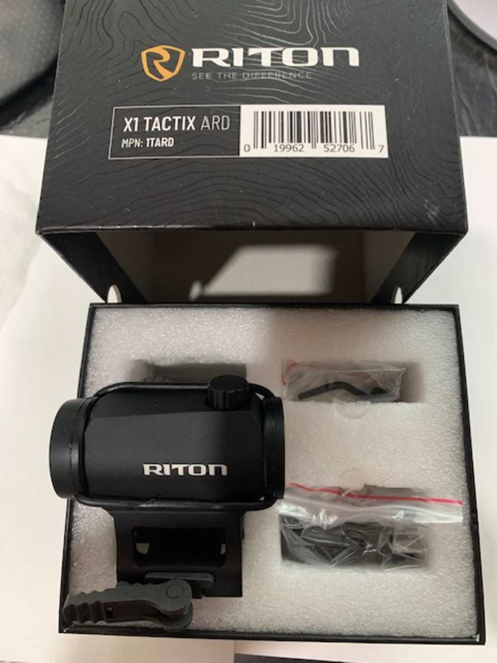 Riton Optics 1x23x1 Tactix ARD Red Dot Sight 1TARD-img-0