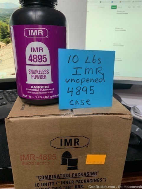 10 Lbs IMR 4898 Powder unopened case of 1s-img-0