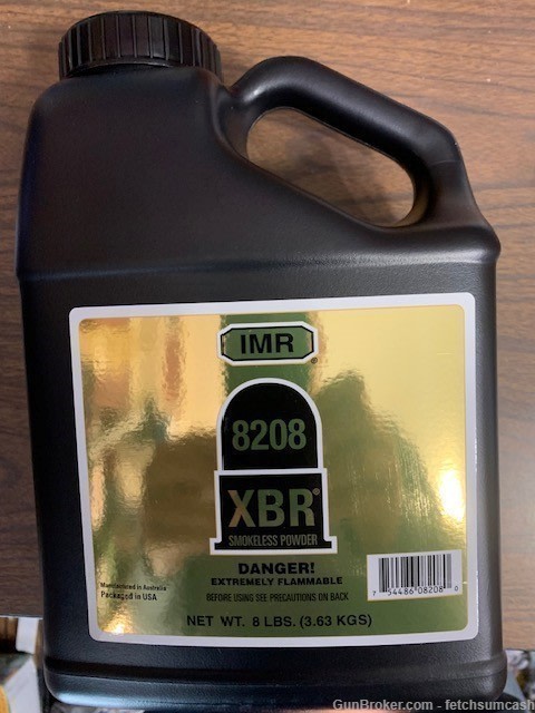8 Lbs Fresh IMR 8208 XBR Powder-img-0