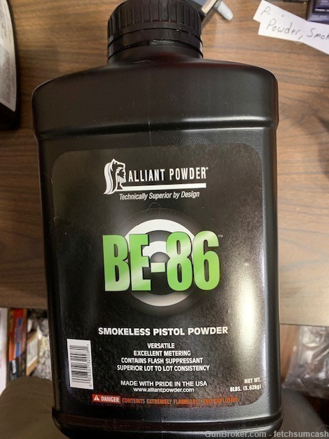 8 Lbs. Fresh Alliant BE-86 Powder-img-0