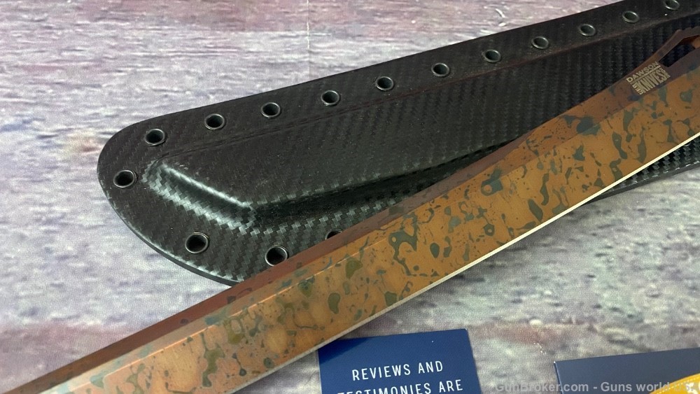 Dawson swords Armageddon 16" American made Survival sword CPM - 3V - 5% OFF-img-3