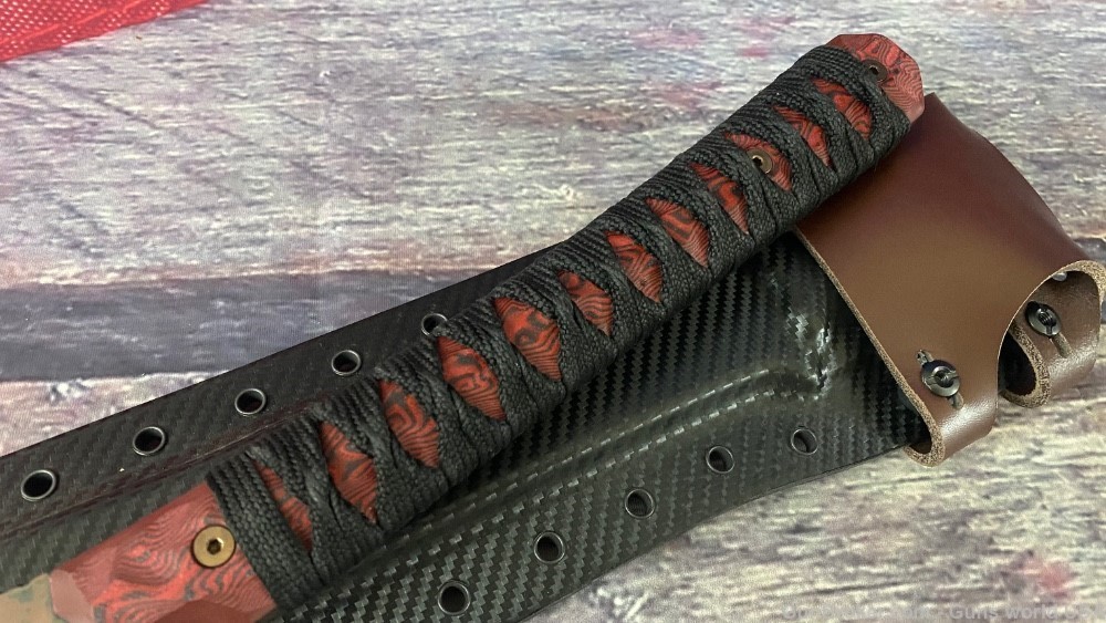 Dawson swords Armageddon 16" American made Survival sword CPM - 3V - 5% OFF-img-1