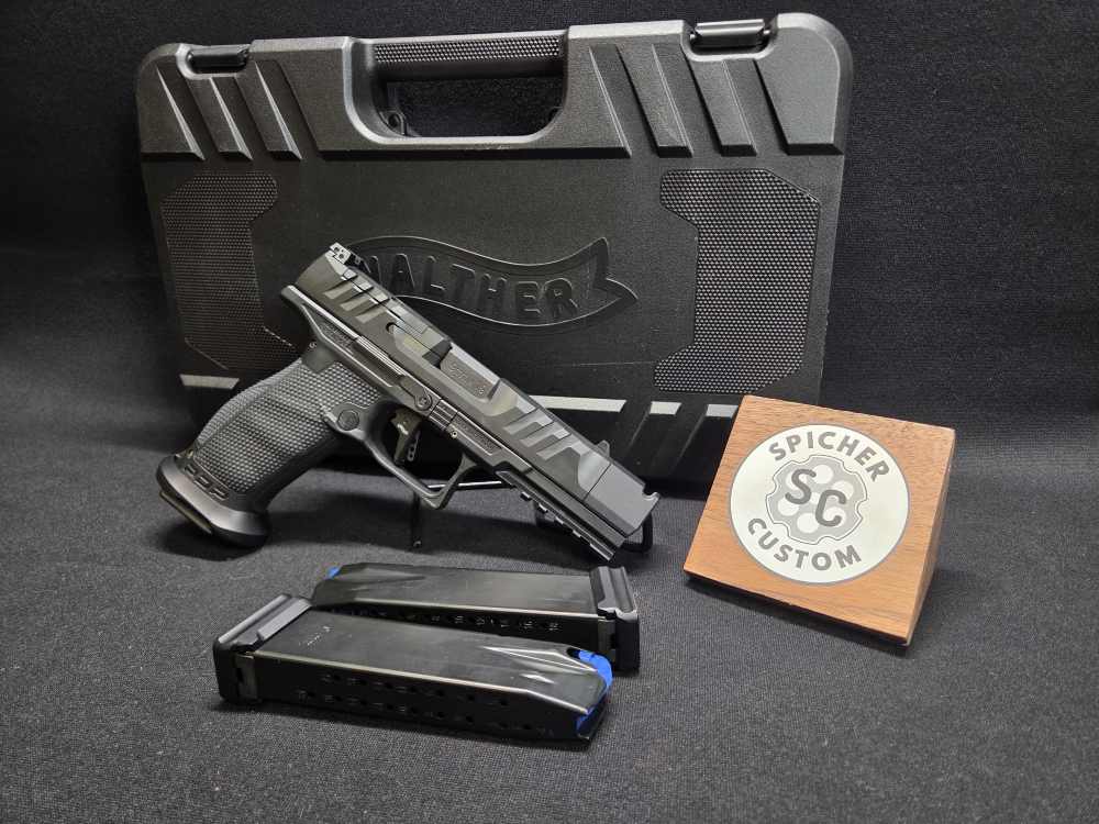 Walther PDP Pro-X PMM 9mm 4.6", OE Case + Three 18 rnd Magazines -img-0