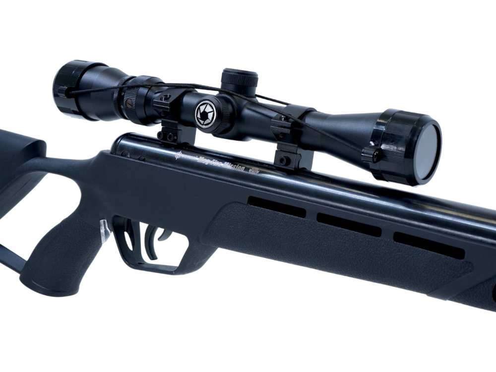 Crosman Mag-Fire Mission .22 Cal 15" Break Barrel Air Rifle Pellet Scope-img-14