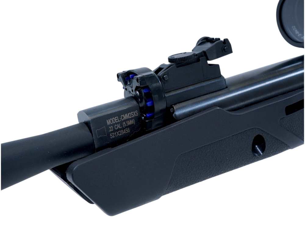 Crosman Mag-Fire Mission .22 Cal 15" Break Barrel Air Rifle Pellet Scope-img-5