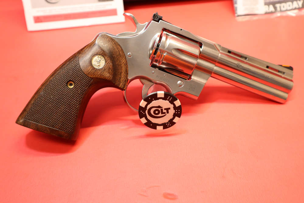 Colt Python 357mag SS 4.25" PENNY START No Reserve 357 magnum-img-14