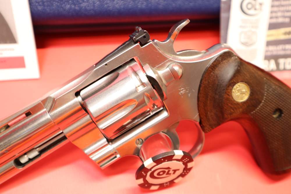 Colt Python 357mag SS 4.25" PENNY START No Reserve 357 magnum-img-8