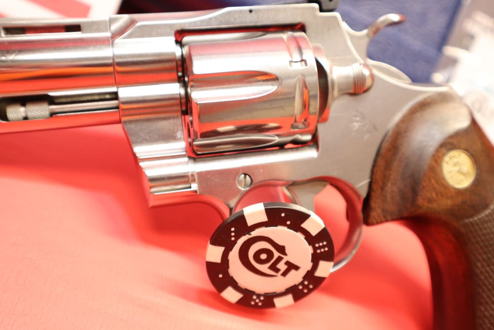 Colt Python 357mag SS 4.25" PENNY START No Reserve 357 magnum-img-5