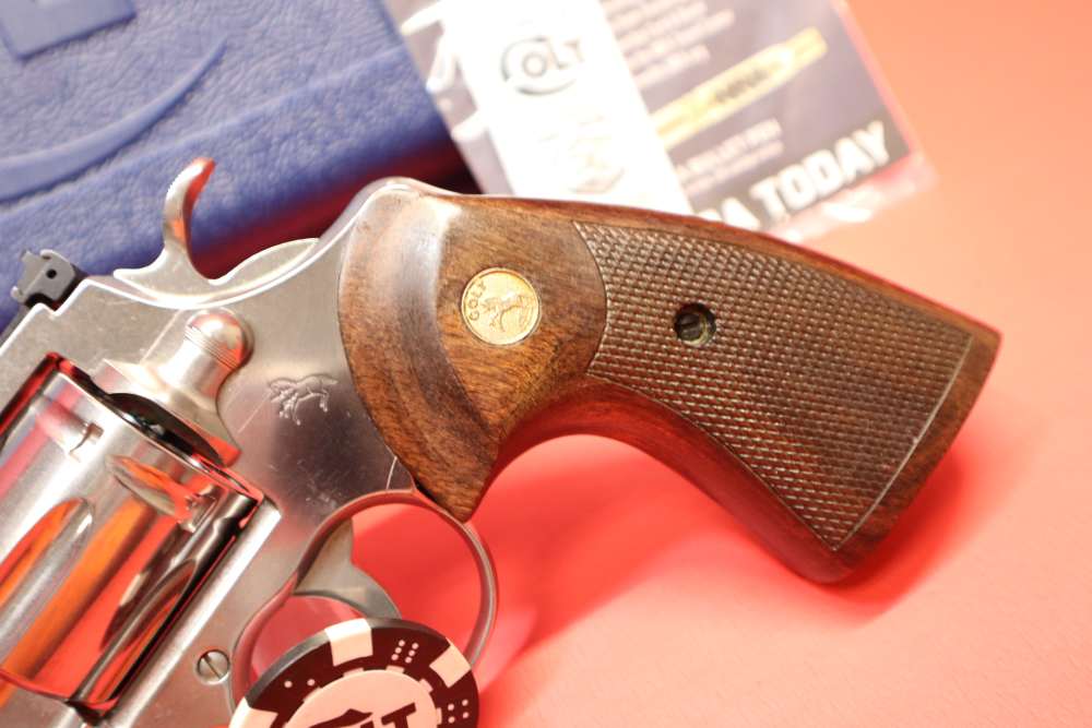 Colt Python 357mag SS 4.25" PENNY START No Reserve 357 magnum-img-6