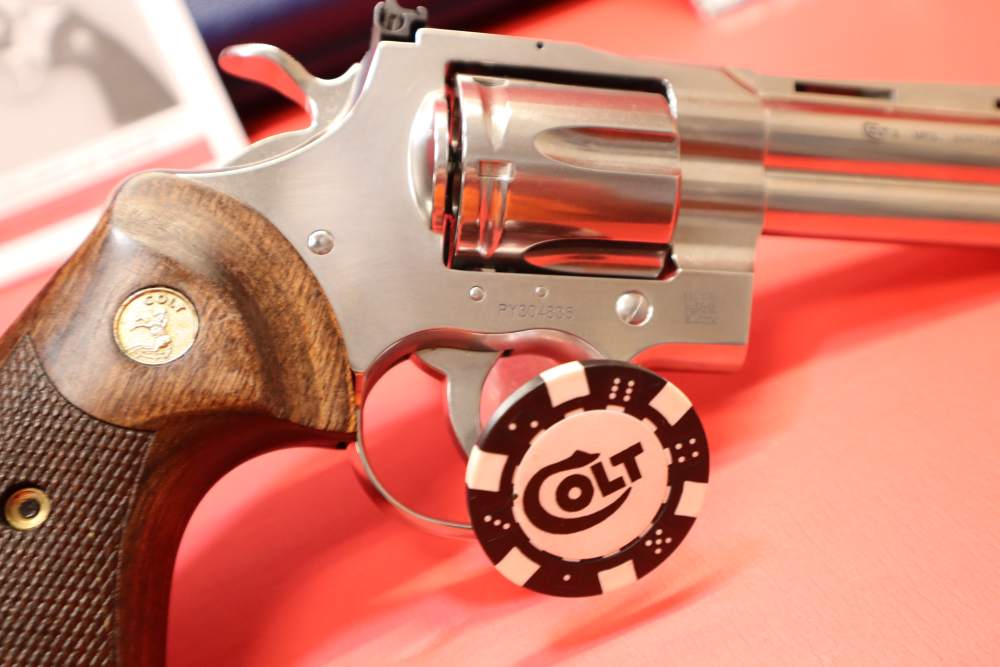 Colt Python 357mag SS 4.25" PENNY START No Reserve 357 magnum-img-17