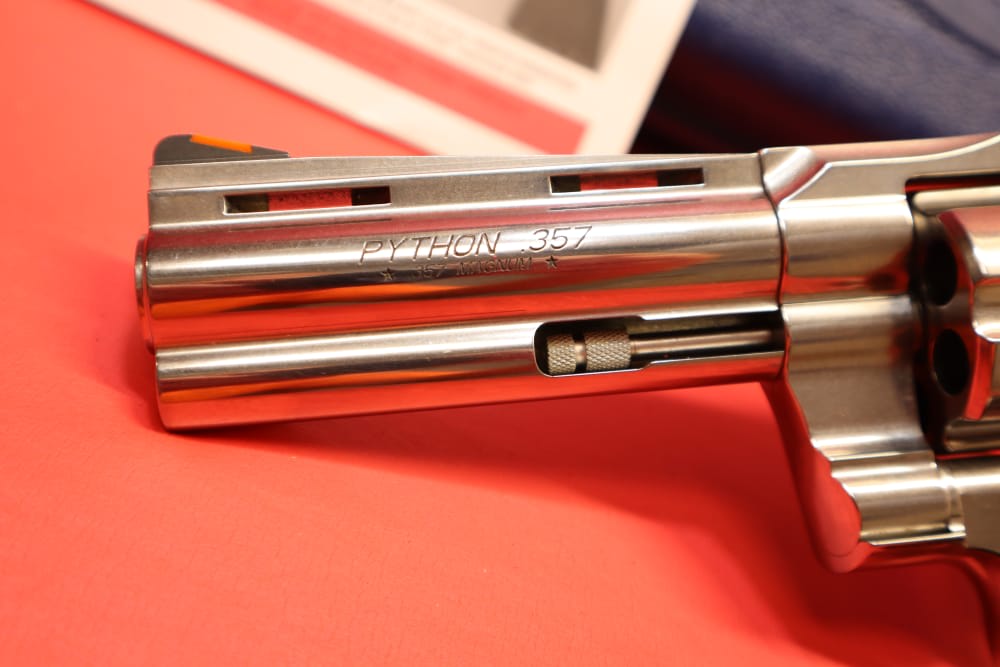 Colt Python 357mag SS 4.25" PENNY START No Reserve 357 magnum-img-4